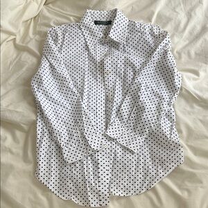 Lauren Ralph Lauren petite Polka Dot Shirt